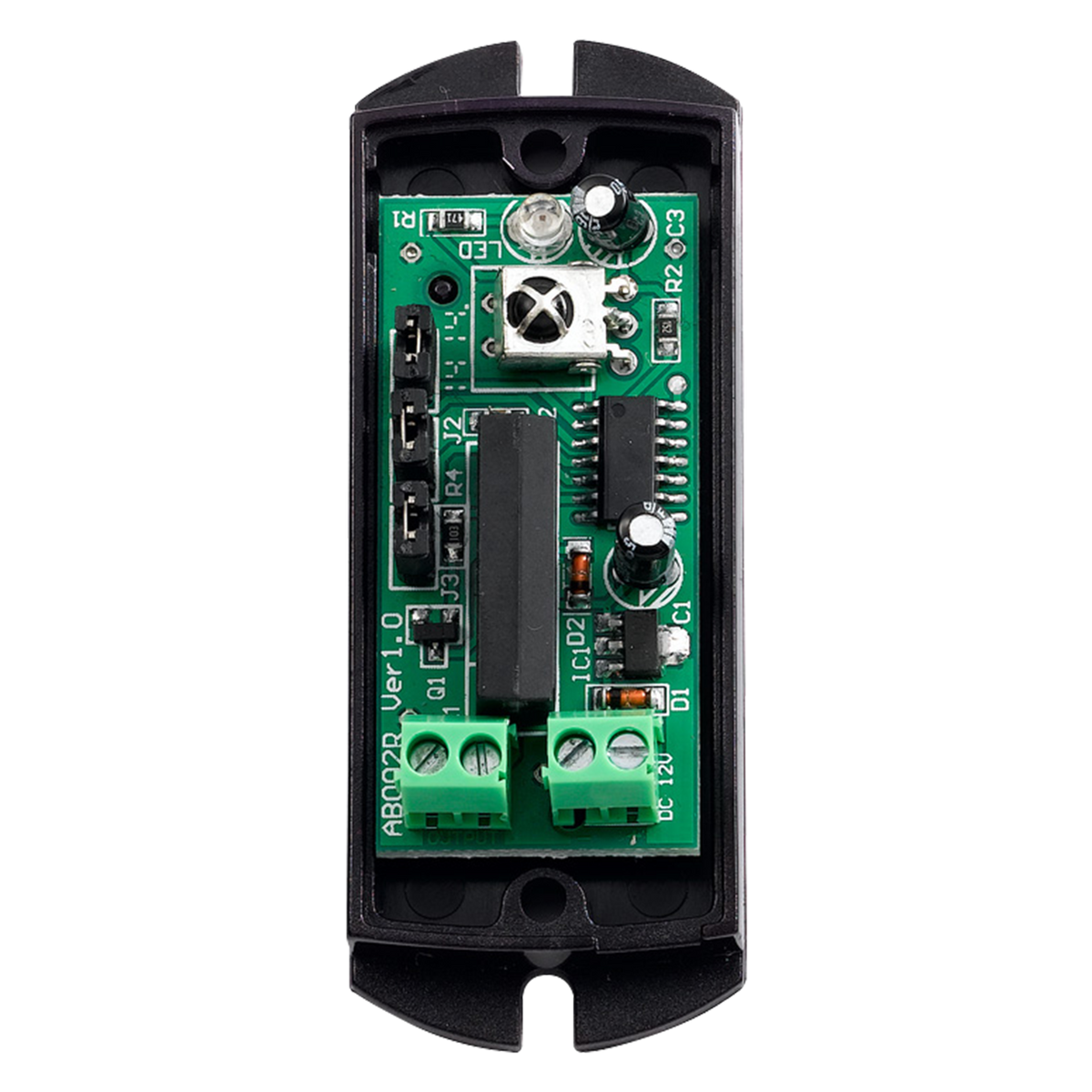 MARCA BLANCA ABO-20F - Detector de barrera por infrarrojos - Cableado | 1 haz - Alcance máx. de detección 10 / 20 m - Reducido tamaño y fácil instalación - Salida de relé - Alimentación 9~16VDC/VAC - imagen 2