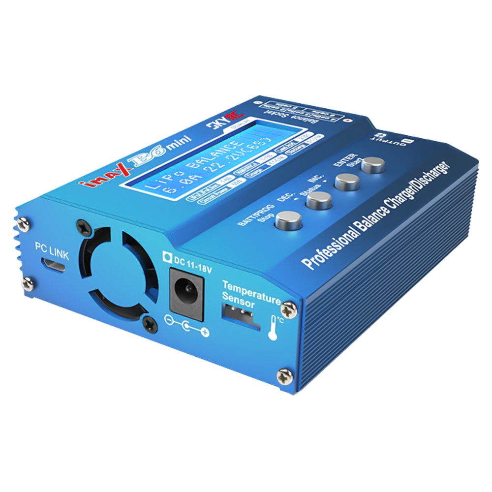 MARCA BLANCA IMAX-B6-MINICHARGER - Cargador inteligente de baterías - Para AJ-INTERNALBATTERY-RB-64V36AH - Carga balanceada de hasta 6 celdas - Amplia compatibilidad de baterías - Múltiples modos de funcionamiento - Conexión a PC: monitorización y diagnós - imagen 2