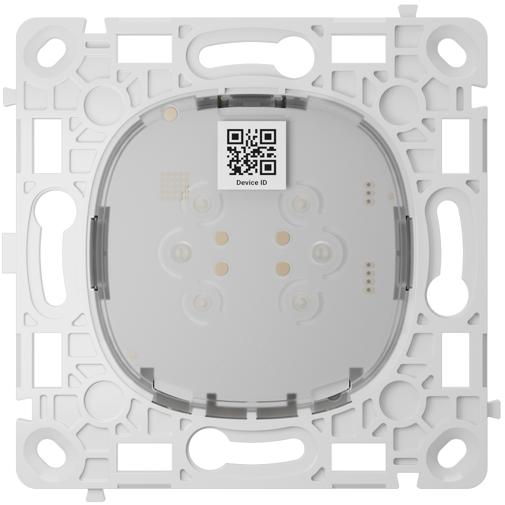 AJAX AJ-LIGHTCORE-CROSS-VERT - Relé para interruptor de luz de cruce vertical - Inalámbrico 868 MHz Jeweller - Alcance de comunicación hasta 1100 m - Alimentación 230 V AC 50 Hz - Sin necesidad de cable neutro - Ajax - LightSwitch LightCore Vertical(Cross - imagen 2