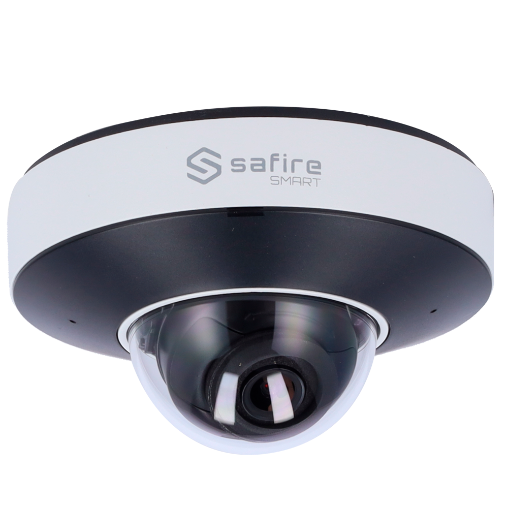 SAFIRE SMART SF-IPD050A-4I1 - Safire Smart - Cámara Domo IP gama I1 AI Avanzado - Resolución 4 Megapíxel (2592x1520) - Lente 2.8 mm | Audio | IR 20m - AI Avanzada:Perimetral, Facial, Conteo,Metadatos - Impermeabilidad IP66 | PoE (IEEE802.3af) - imagen 2