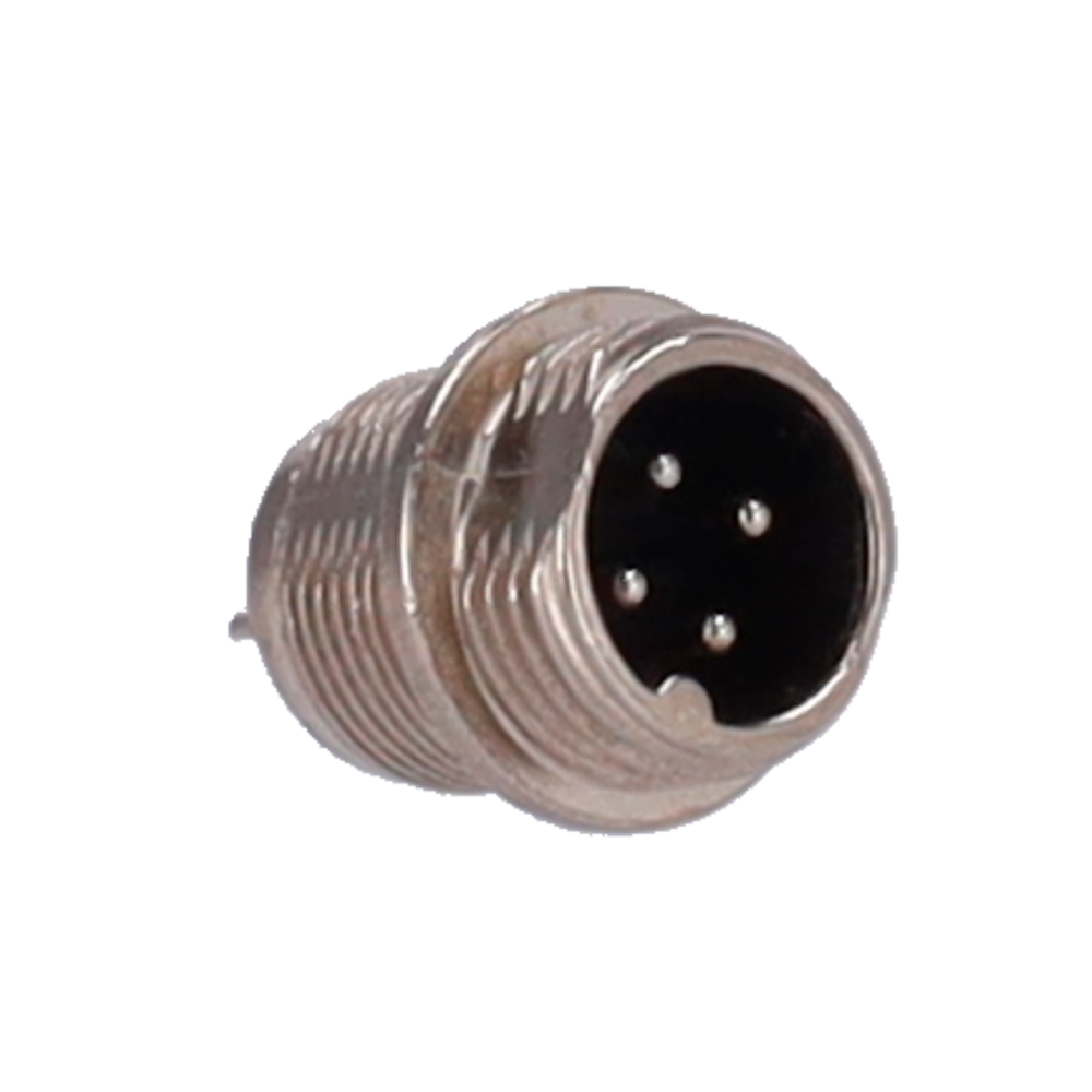 MARCA BLANCA CONM12-MALE-SOLDER - Conector M12 Macho para soldar - Streamax compatible - 10 Unidades por bolsa - 4 Pines - imagen 2