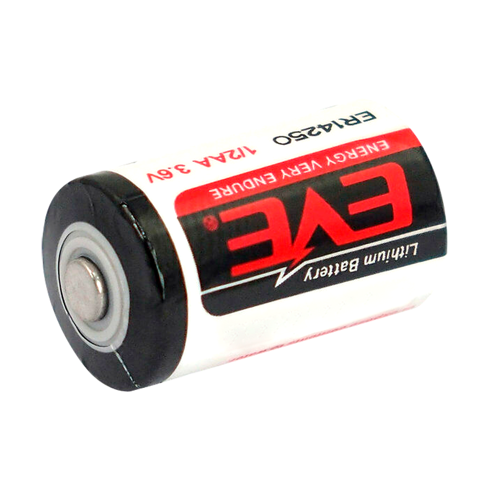 EVE BATT-ER14250-EVE - Pack 4x Pilas 1/2 AA / ER14250 - EVE - Litio Li-SOCl2 no recargable - Tensión 3.6V - Capacidad nominal 1200mAh - Precio por pila. Venta en pack de 4ud - imagen 2