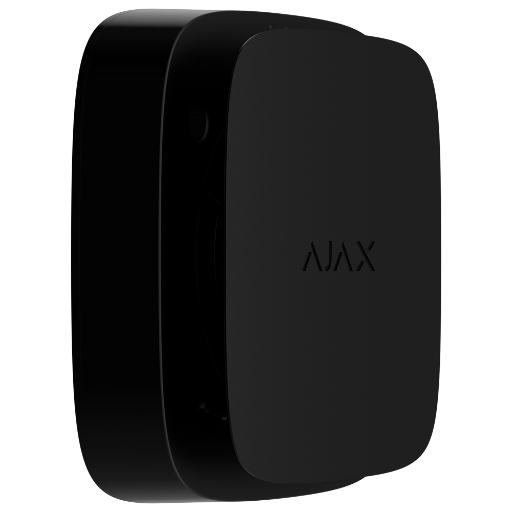 AJAX AJ-EN54-HEAT-SOUNDER-B - Detector térmico inalámbrico con sirena incluida - Temperatura fija y termovelocimétrico - Control y configuración remotos en las apps Ajax - Detección de pérdida de conexión - osibilidad de sustituir las baterías - Interrupt - imagen 2