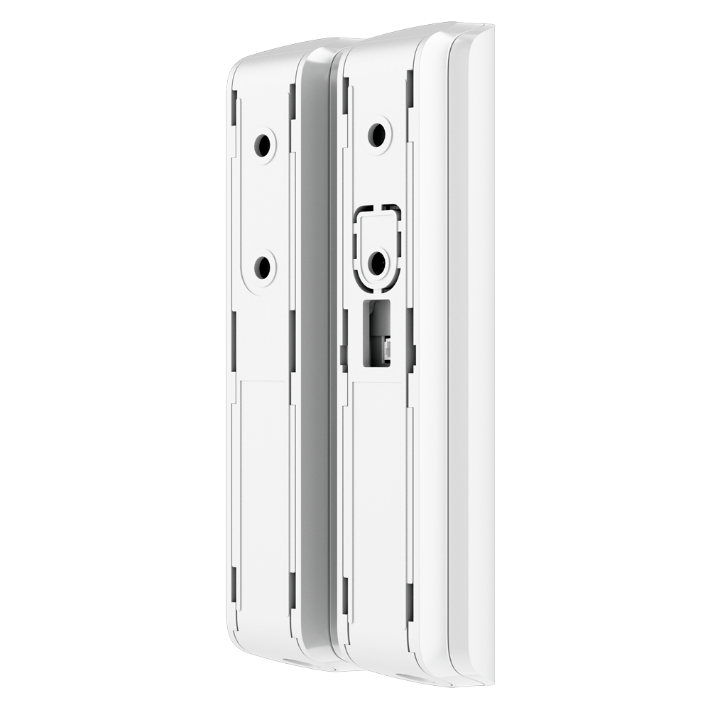 AJAX AJ-DOORPROTECT-S-W - Contacto magnético - Certificado NFA2P y grado 2 - Inalámbrico 868 MHz Jeweller - Ajax Superior / Tornillo de fijación inferior - Soporte mejor adaptado para fácil instalación - 2 relés reed: instalación de imán a ambos lados - A - imagen 2