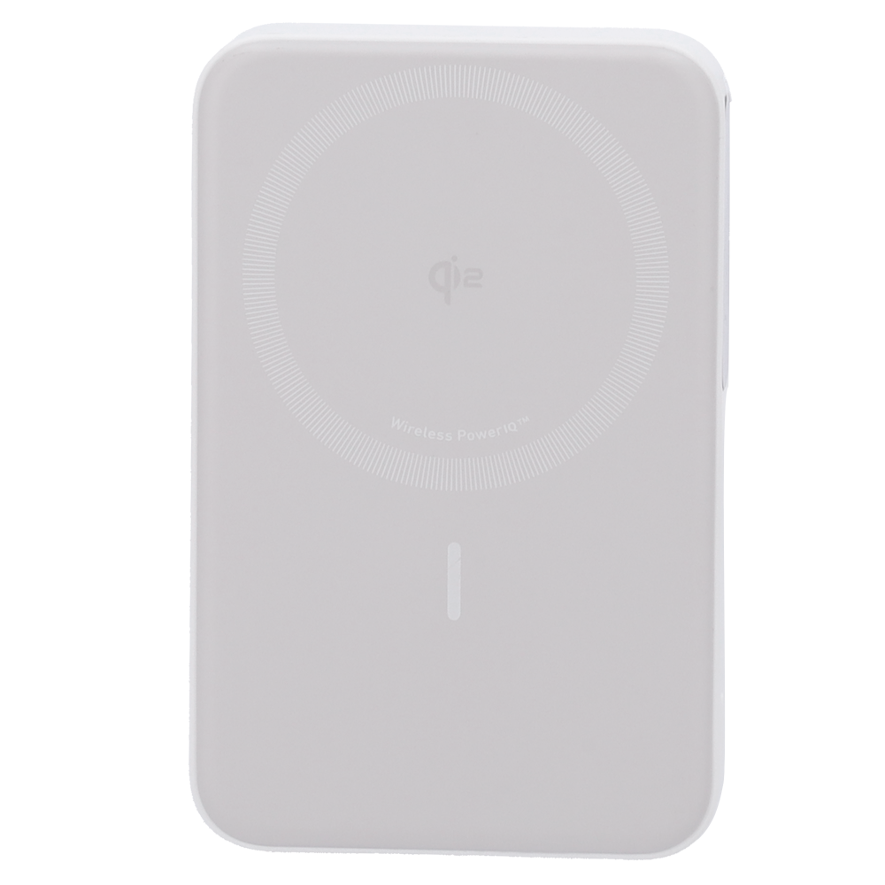 ANKER ANK-633-MAG-W - Anker Power bank magnética inalámbrica - Capacidad 10000mAh - Entradas USB-C - Salidas USB-C, Inalámbrica - Carga 2 dispositivos a la vez - Carga rápida PD15W | Color Blanco - imagen 2