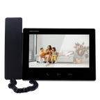 HIKVISION DS-KH7300EY-THE2 - Monitor para videoportero - Pantalla TFT de 7" - Audio bidireccional | LED de estado - 2 hilos HD | Auricular de mano - Ranura tarjeta microSD hasta 128 GB - Montaje en superficie - imagen 2