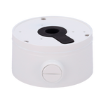 VCA TECHNOLOGY VCA-BJC12 - Caja de conexiones - Para cámaras IPAi (ver especificaciones) - Ø115.8mm. x 60mm. - Apto para interior/exterior IP66 - Color blanco (RAL9003) - Pasador de cables - imagen 2