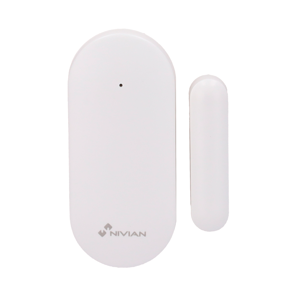 NIVIAN SMART NVS-MAG-SENSOR - Nivian Smart - Contacto magnético para puertas y ventanas - Instalación con adhesivo de doble cara - Indicador LED - Inalámbrico 433MHz - Compatible con paneles de alarma Nivian Smart - imagen 2