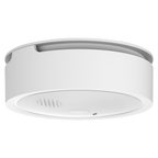 SHELLY SH-PLUS-SMOKE-ALARM - Shelly Plus Smoke Alarm - Sensor fotoeléctrico de detección de humo - Alarma sonora de 85 dB de alta intensidad - Wi-Fi 2.4 GHz (no requiere Hub) - Batería de larga duración (hasta 1 año) - Compatible con Alexa y Google - imagen 2