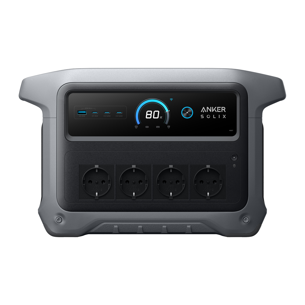 ANKER SOLIX ASOX-C1000X-GEN2 - Batería portátil Anker Solix - Gran capacidad 1024Wh - Potencia salida 2000W | 2400W pico - Salidas y formas de recarga múltiples - 4000 ciclos de vida - Control a través la APP - imagen 2