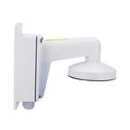 HIKVISION DS-1273ZJ-140B - Soporte de pared con caja de conexión - Apto para domo - Apto para uso en exterior - 243 (Al) x 123 (An) x 140 (φ) mm - Carga máxima de 4.5Kg - Color blanco - imagen 2