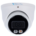 X-SECURITY XS-IPT981A-6P-DL-WIZ - X-Security Cámara IP Turret - 6 Megapíxel (3288x1850) - Lente 2.8mm | - WDR 120 dB | Dual Light alcance 30 m - WizSense, con clasificación de humano y vehículo - MicroSD | IP67 | PoE | SMD Plus - imagen 2