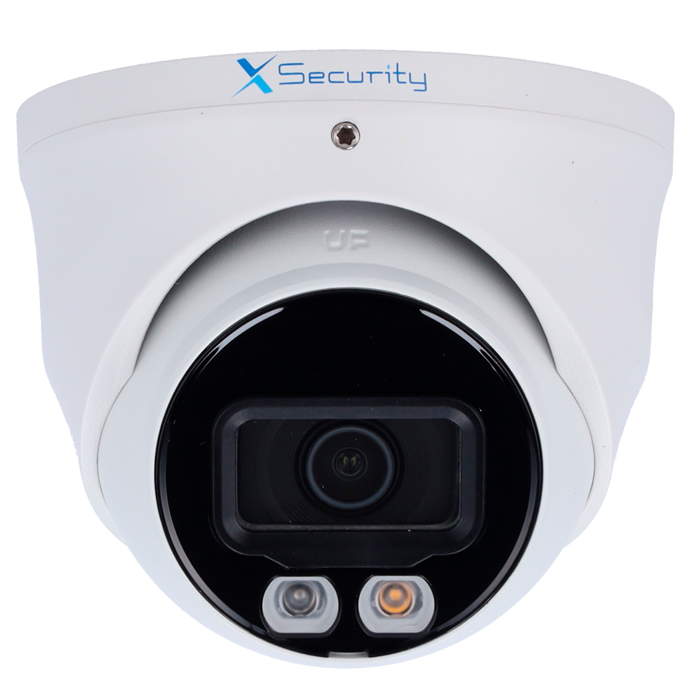 X-SECURITY XS-IPT981A-6P-DL-WIZ - X-Security Cámara IP Turret - 6 Megapíxel (3288x1850) - Lente 2.8mm | - WDR 120 dB | Dual Light alcance 30 m - WizSense, con clasificación de humano y vehículo - MicroSD | IP67 | PoE | SMD Plus - imagen 2