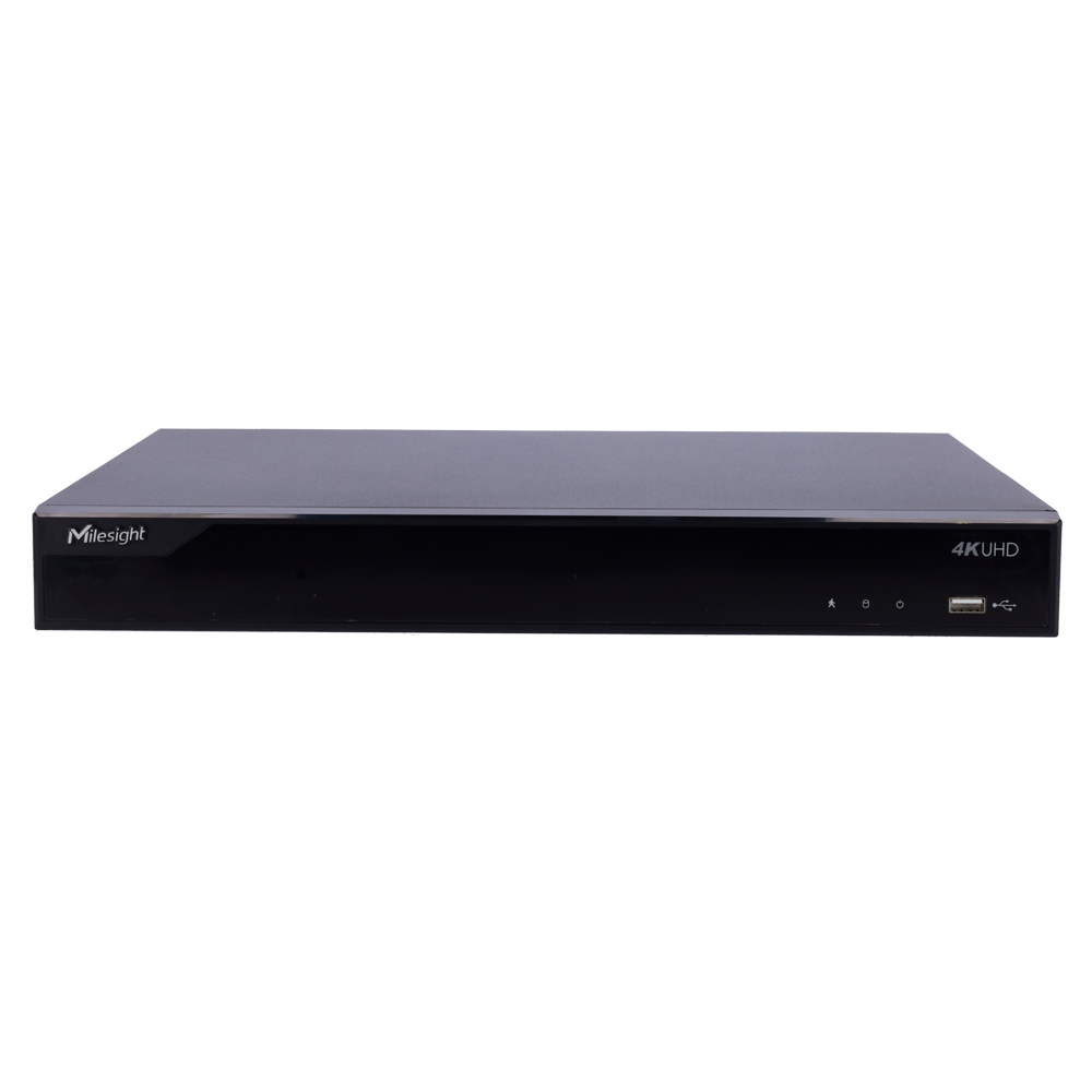 MILESIGHT MS-N5016-NPE - Milesight 4K PoE NVR 5000 series - Resolución máx. 4K | 16 canales / 16 puertos PoE - Ancho de banda 160/160Mbps - Salida 4K HDMI y VGA | 2 HDD - Soporta cámaras LPR Milesight | ONVIF S/T - Cumplimiento NDAA - imagen 2