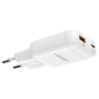 VEGER VG-TR121-Kit-45W1A1C - VEGER - Cargador de pared - Carga rápida 45W | Con tecnología GaN - Salidas USB-C, USB-A - Cable USB-C a USB-C 1.2m incluido - Color blanco - imagen 2