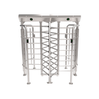 ZKTECO ZK-FHT2300D-316 - Torno de acceso bidireccional - 9 brazos rotativos dobles - Tiempos, alarmas y modos de apertura - Dimensiones de paso 580 mm | Fuerza regulable - Fabricado en acero anticorrosivo SUS316 - Compatible con sistemas de terceros - imagen 2