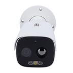 SAFIRE SMART SF-IPTB384A-25D5 - Cámara térmica Dual Bullet IP Safire Smart - Sensor térmico 12 μm 384x288 VOx | Lente 25 mm - Sensor óptico 1/2.7” 5 Mpx | Lente 16 mm - Sensibilidad térmica ≤ 35mK - AI basado en clasificación de humano y vehículo - Rango - imagen 2