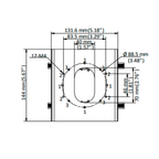 HIKVISION DS-1275ZJ-S-SUS - Soporte para mástiles/farolas - Para cámaras bullet - Rango diámetro 67~127 mm - Acero inoxidable con tratamiento anti-corrosión - Apto para uso en exterior - Color blanco | 144(Al) x 131.6(An) x 44.3(Fo) mm - imagen 2