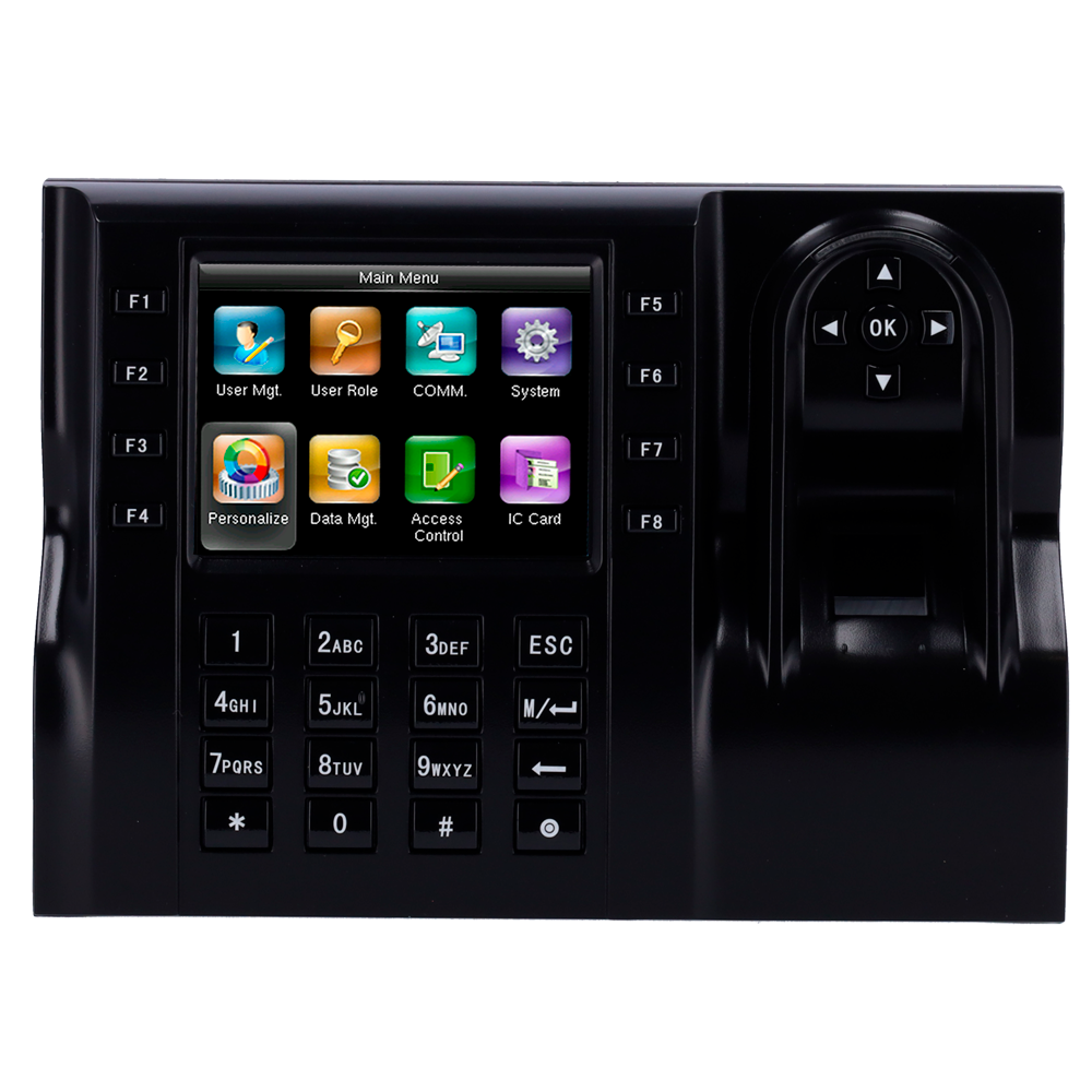 ZKTECO ZK-TA-ICLOCK-560ZMM-12-W - Control de presencia - Huella, tarjetas EM/MF y PIN - 8.000 huellas | 100.000 registros - 3.5" TFT | TCP/IP, WiFi, USB y teclas de función - Soft. Presencia: ZKBioTime 8 y GoTime Cloud - imagen 2