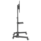 BRATECK LUMI FS22-44TW - Soporte de ruedas - Peso soportado 35 Kg - VESA 400x400 mm - Altura ajustable manual - imagen 2