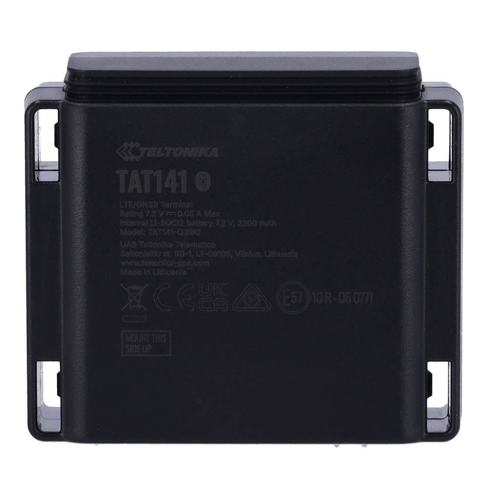 TELTONIKA TK-TAT141 - Tracker para activos - Conectividad 4G LTE Cat 1 - Batería Li-SOCI2 de 2200mAh - Protección IP68 - Bluetooth 5.2 + LE - Autodescarga extremadamente baja - imagen 2