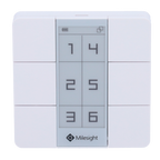 MILESIGHT MS-WS156-868M - Panel de escenas LoRaWAN - Hasta 15Km de alcance con visión directa - Display personalizable por el usuario - Configuración vía NFC y APP - Grado de Protección IP30 - Batería de larga duración - imagen 2