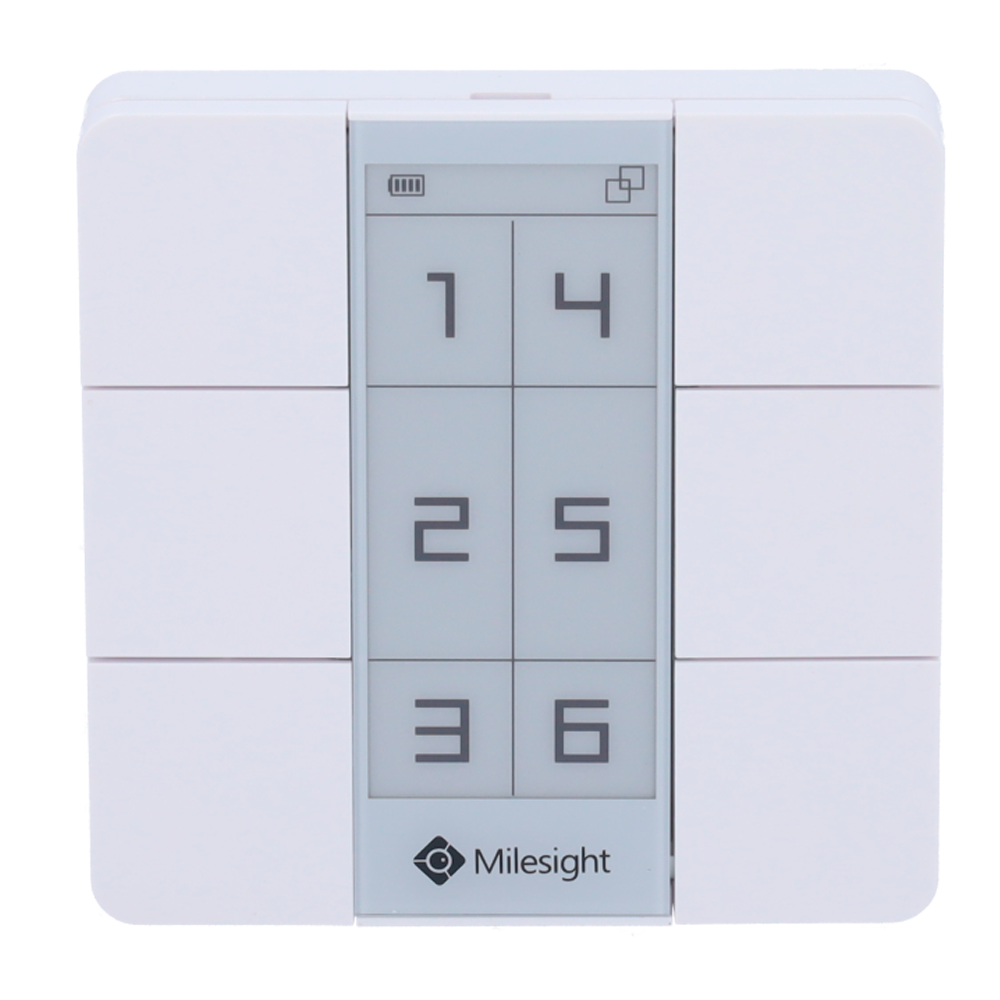 MILESIGHT MS-WS156-868M - Panel de escenas LoRaWAN - Hasta 15Km de alcance con visión directa - Display personalizable por el usuario - Configuración vía NFC y APP - Grado de Protección IP30 - Batería de larga duración - imagen 2