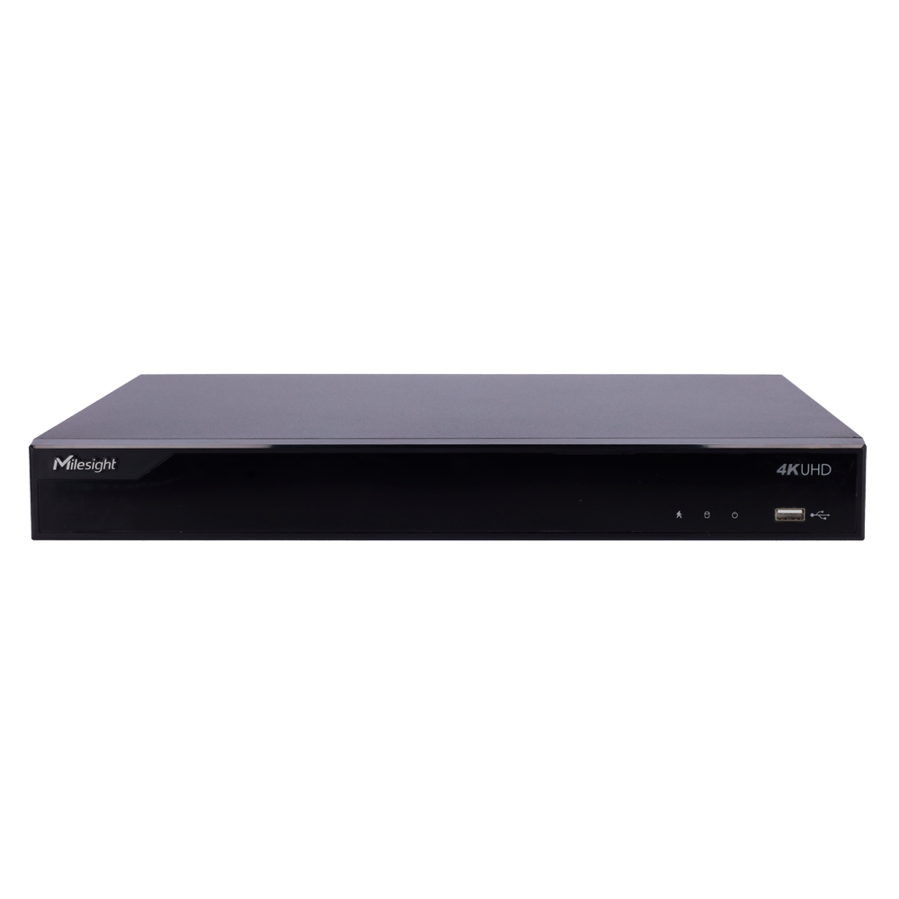 MILESIGHT MS-N5008-NPE - Milesight 4K PoE NVR 5000 series - Resolución máx. 4K | 8 canales / 8 puertos PoE - Ancho de banda 160/160Mbps - Salida 4K HDMI y VGA | 2 HDD - Soporta cámaras LPR Milesight | ONVIF S/T - Cumplimiento NDAA - imagen 2