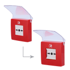AJAX AJ-MANUALCALLPOINT-RED - Botón manual de alarma de incendio rojo - Certificación EN 54 - Botón alarma incendio o activador de escenarios - Compatible con función de alarma interconectada - Transmisión de alarmas a CRA - Alimentación 2 pilas CR123A - imagen 2