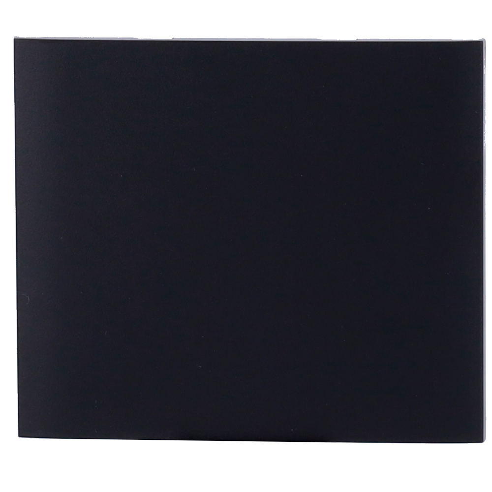 AJAX AJ-CENTERBUTTON-1G2W-B-VERT - Panel táctil para interruptor de luz vertical - Compatible con AJ-LIGHTCORE-1G-VERT / -2W-VERT - Retroiluminación LED - Panel táctil central sin contacto - Color negro - Ajax - LightSwitch CenterButton Vertical - imagen 2