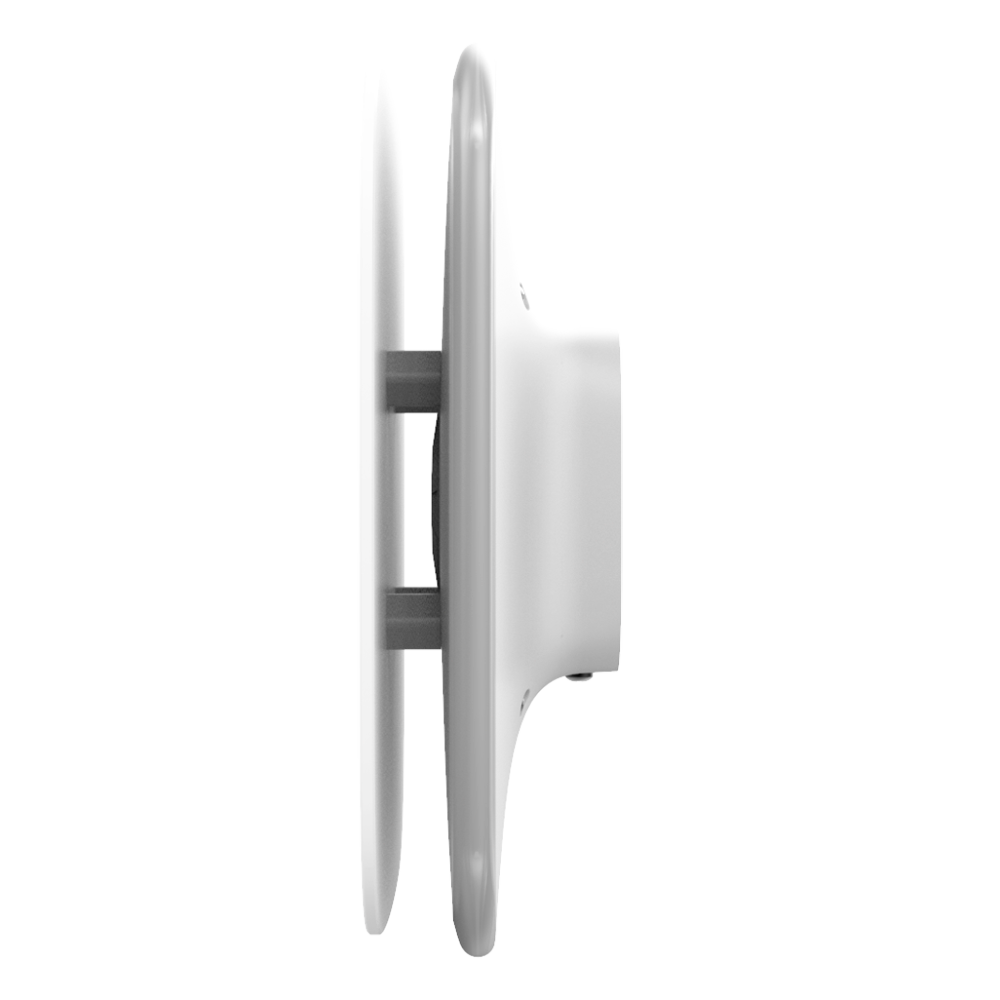 AJAX AJ-STREETSIRENCUSTOM-S-W - Sirena exterior para cubierta personalizable - Ajax Superior - Detección y alerta de inhibición - Alimentación 4 pilas CR123A 3.0 V Panasonic - Inalámbrico 868 MHz Jeweller - Presión sonora máxima 113 dB - imagen 2