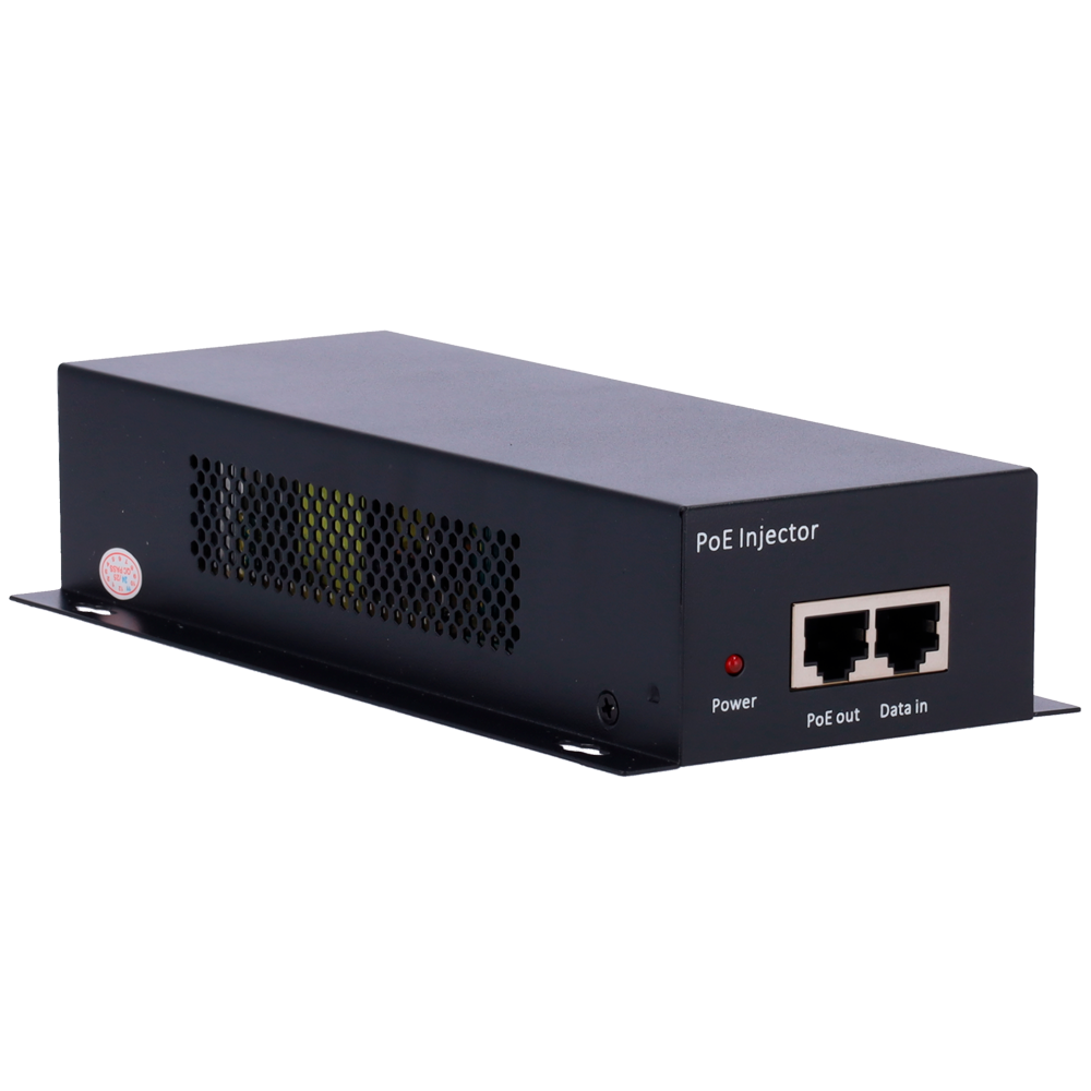 MARCA BLANCA INJ-POE-10G-60W - Inyector PoE de ultra alta velocidad de 10G. - Soporta estándares IEEE 802.3af/at/bt. - Dispone de 2 puertos RJ45 (Entrada/Salida). - Suministro de potencia masiva de hasta 60 W. - Transferencia de datos de hasta 10 Gbps. - imagen 2