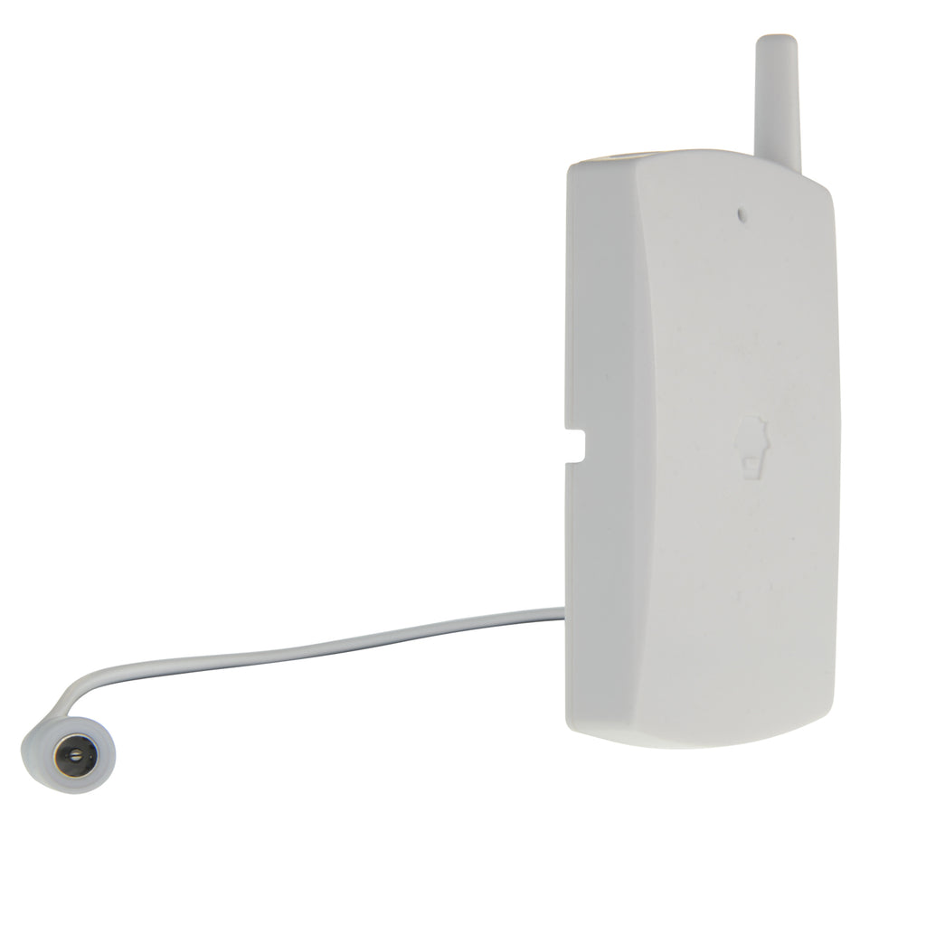 CHUANGO GT-126 - Detector de rotura de cristal - Inalámbrico - Antena externa - Indicador LED de baja bateria - Distancia de detección 7 m - Incluye transformador 12 V - - imagen 2