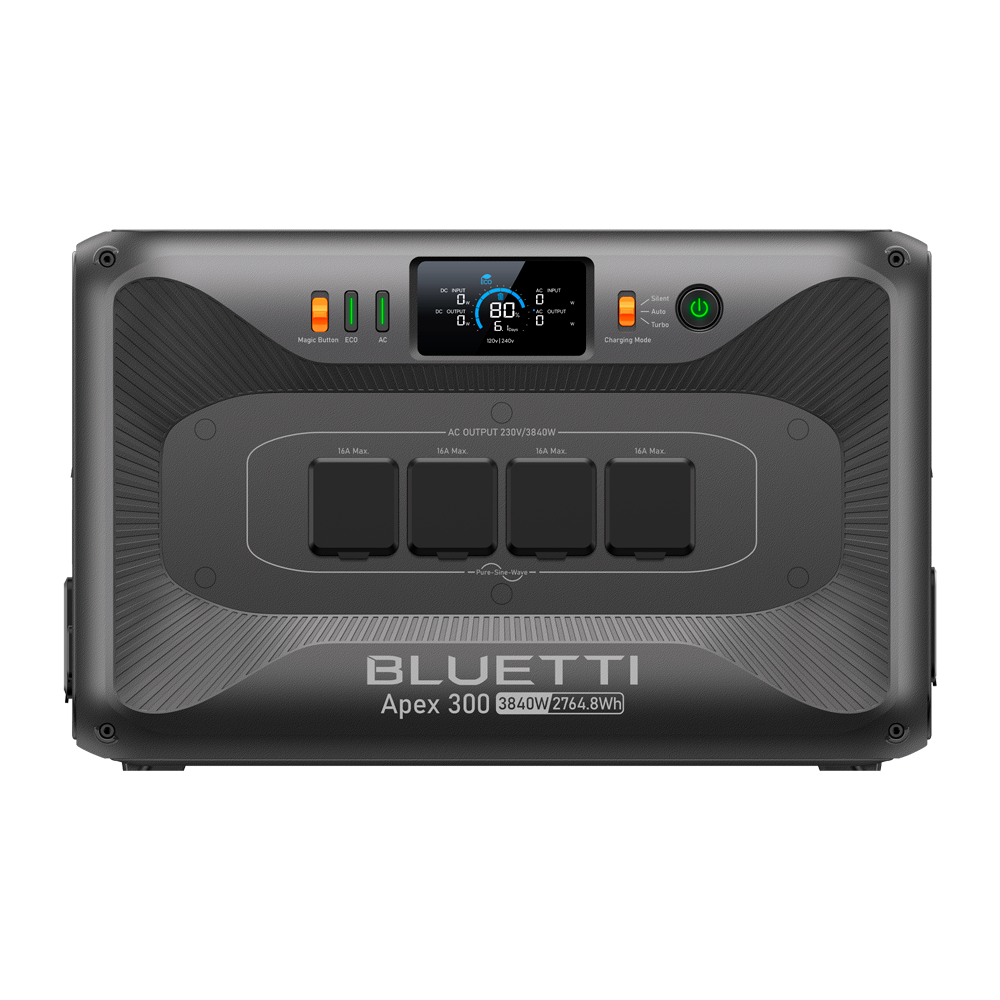 BLUETTI BL-APEX300 - Estación de energía portátil - Gran capacidad 2765Wh - Potencia salida 3840W - Formas de recarga múltiples - 6000 ciclos de vida | Función UPS - Pantalla LCD | Control vía app - imagen 2
