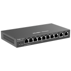 REYEE RG-EG210G-P-V3 - Reyee Router PoE Controlador Cloud - 8 Puertos PoE+ RJ45 GE + 2 Puertos RJ45 GE - 10 Puertos RJ45 10/100 /1000 Mbps - Admite hasta 4 WAN para failover o balanceo - Hasta 600 Mbps de ancho de banda - Servidor VPN IPSec, L2TP, PPTP, O - imagen 2