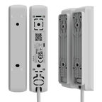 AJAX FIBRA-DOORPROTECT-G3-W - Contacto magnético puerta/ventana - Grado 3 - Detector impacto e inclinación - Protocolo Fibra / Tornillo de fijación inferior - Soporte adaptado para fácil instalación - Antienmascaramiento magnético - 2 relés reed: instalac - imagen 2