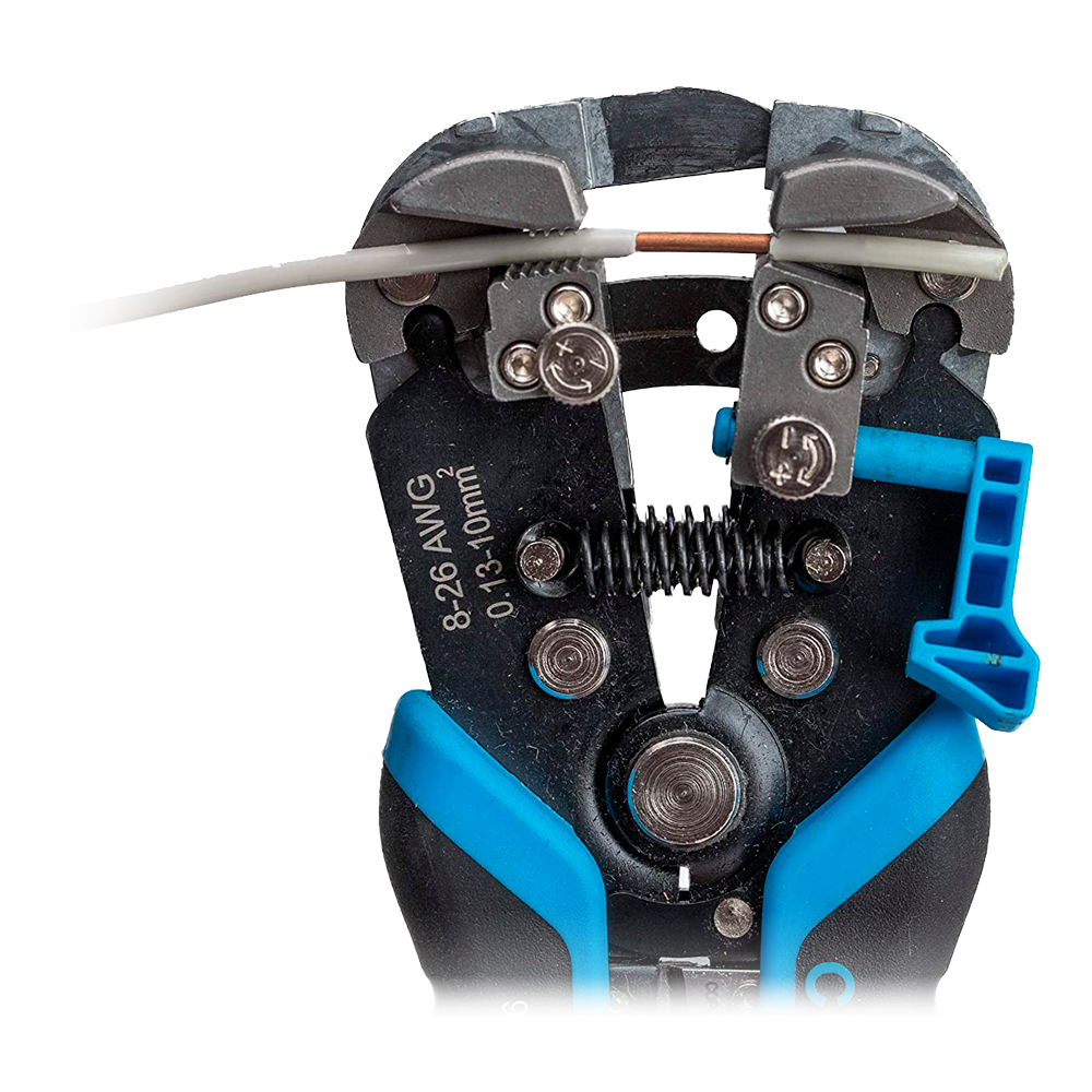 OEM WIRE-AUTOSTRIPPER - Herramienta crimpadora pelacables - Para 8 AWG-26 AWG - Crimpar terminales de 22 AWG-10 AWG - Fácil de usar - Precio económico - imagen 2