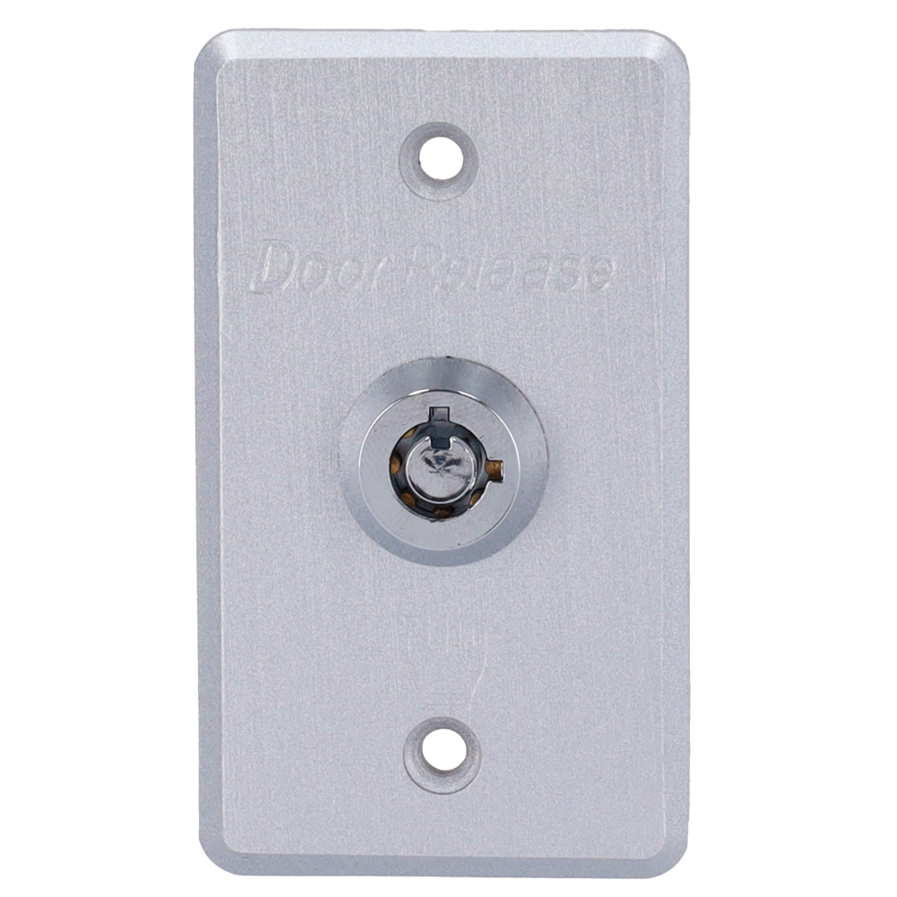 SAFIRE EXITBUTTON307-SLIM - Pulsador con llave - Uso profesional - Testado 500.000 usos - NO/NC/COM | Empotrado o superficie - Medidas 86 (Al) x 50 (An) x 29 (Fo) mm - Fabricado en acero inoxidable - imagen 2