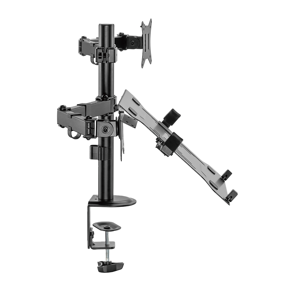 BRATECK LUMI LDT66-C024ML - Brazo para monitor y PC - Instalación en mesa - Peso soportado 9 Kg + 4 Kg - imagen 2