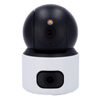 UNIARCH UV-UHO-S3S-M33F36D - Cámara IP WiFi Uniarch Panda serie S - 3 MP | 2.8 mm + 6 mm | microSD 512 GB - IR 10 m | Luz blanca 10 m - Cámara panorámica + Cámara PT - UMD | Detección de llanto y mascotas - Audio bidireccional: Micrófono y altavoz - imagen 2