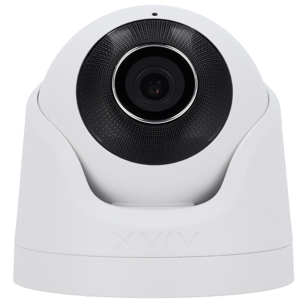 AJAX AJ-TURRETCAM-5-W - Cámara IP Turret 5 Megapixel Ajax - Progressive Scan CMOS - Lente 2.8 mm, Ranura MicroSD hasta 256GB - IR LEDs Alcance 50m, PoE 802.3at - Con Inteligencia Artificial - Color blanco - imagen 2