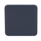 AJAX AJ-SOLOBUTTON-1G2W-GRA - Panel táctil para un interruptor de luz - Compatible AJ-LIGHTCORE-1G / -2W - Retroiluminación LED - Panel táctil sin contacto - Color grafito - Ajax - LightSwitch SoloButton - imagen 2