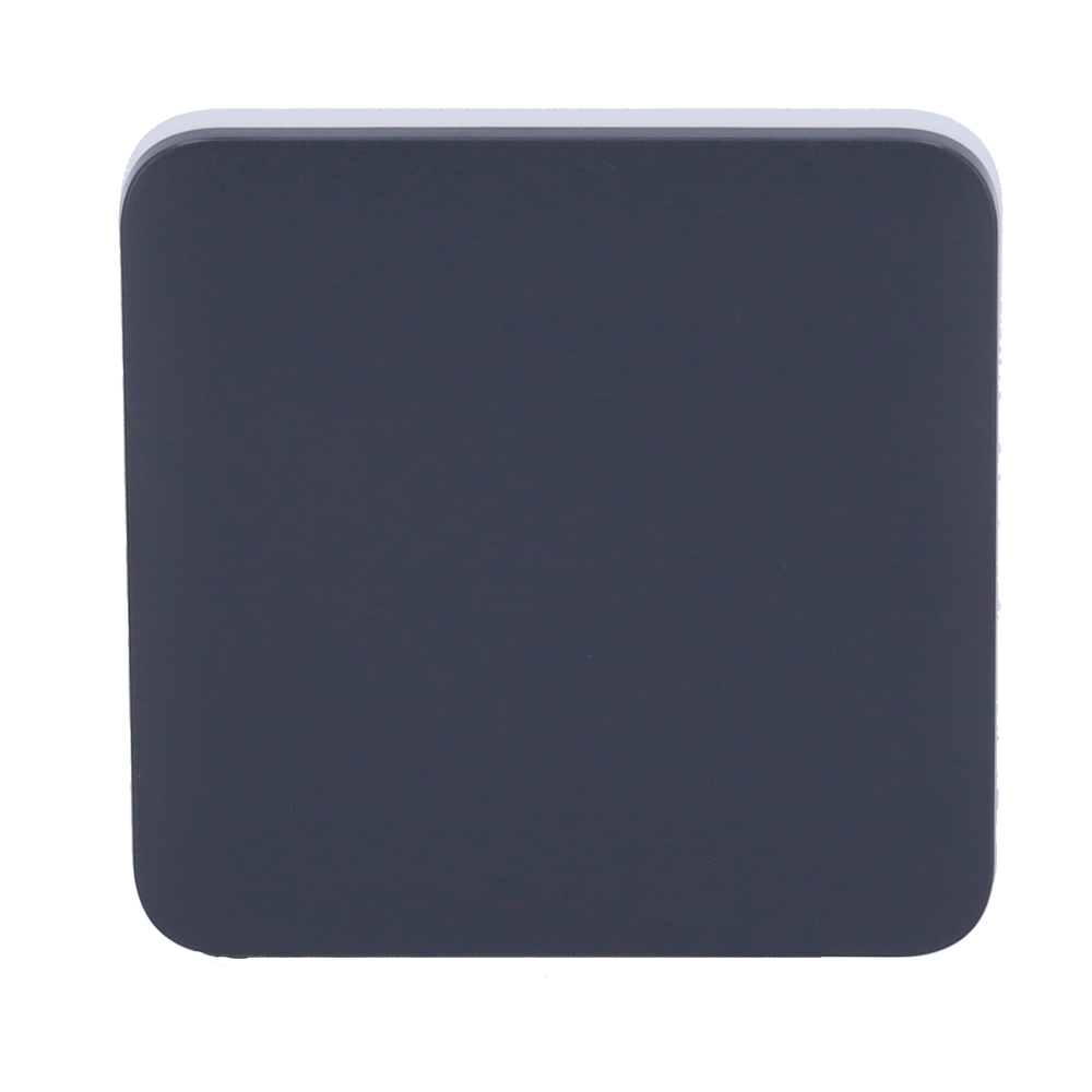 AJAX AJ-SOLOBUTTON-1G2W-GRA - Panel táctil para un interruptor de luz - Compatible AJ-LIGHTCORE-1G / -2W - Retroiluminación LED - Panel táctil sin contacto - Color grafito - Ajax - LightSwitch SoloButton - imagen 2