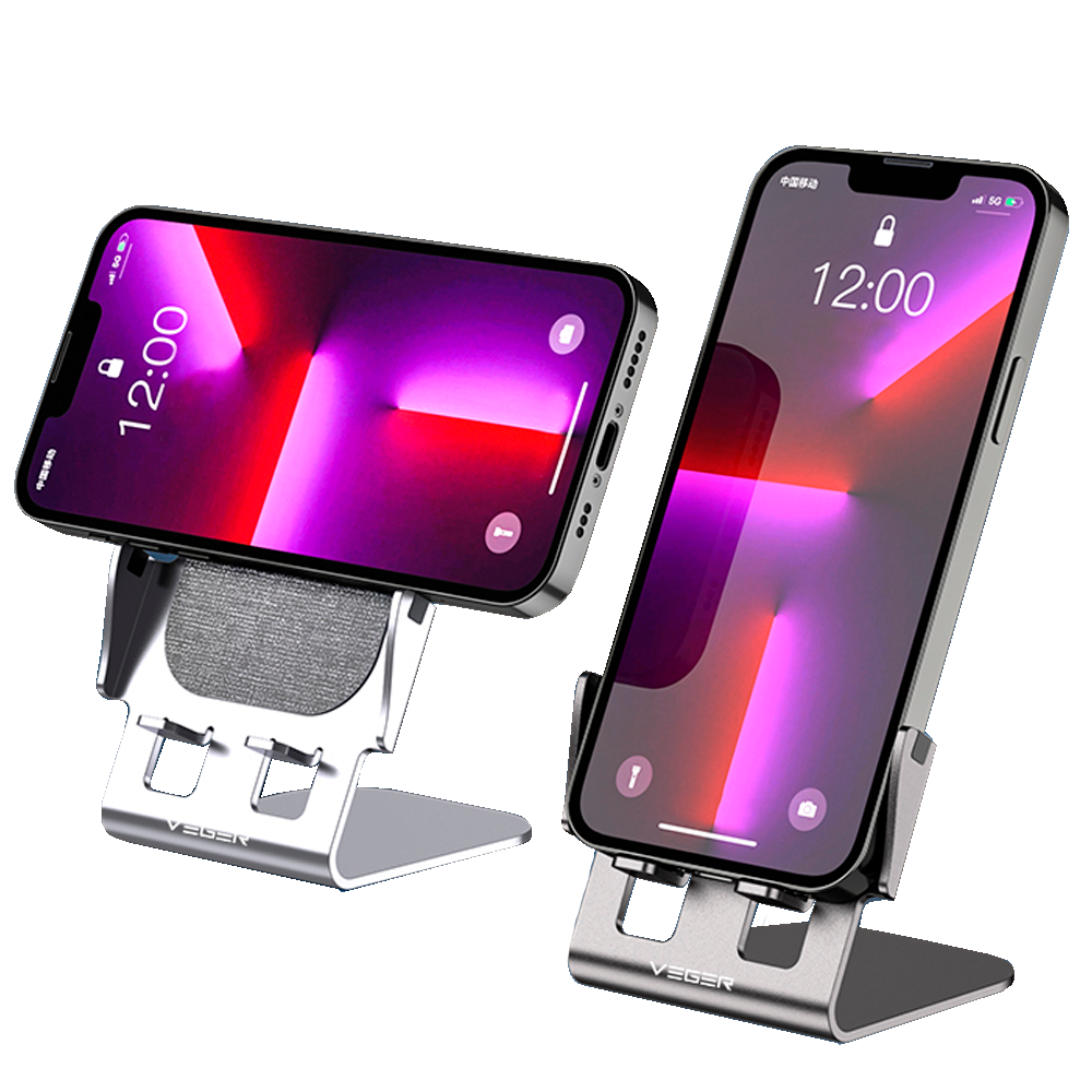 VEGER VG-Y53 - Cargador inalámbrico VEGER - Potencia 15W - Entrada USB-C - Carga rápida - Salida inalámbrica - Color Plata - imagen 2