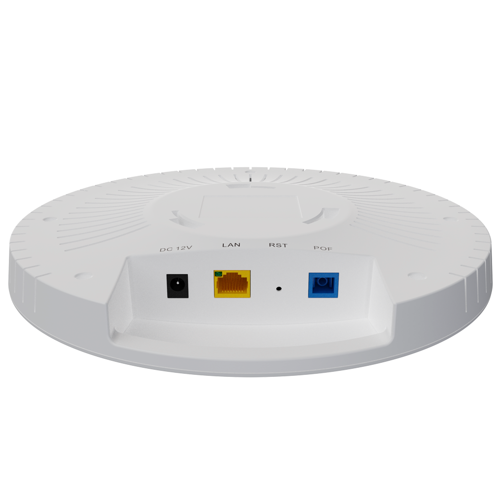 VSOL-V2801AX30C-A - V-SOL - XPON AP Omnidireccional Wi-Fi 6 - 1X PON ( PoF ) 1x LAN RJ45 10/100/1000Mbps - 802.11ax 2x2 doble banda 2.4 y 5GHz 3x3 - Diseñado para crear una red Mesh completa - Ideal para hoteles y restaurantes - imagen 2