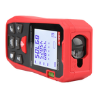 UNI-T LM70A - Medidor láser de distancia - Rango de hasta 70 m con precisión milimétrica - Medición de longitud, área, volumen - Diseño ergonómico y confortable - Almacenamiento de hasta 99 conjuntos de datos - Contiene nivelador de burbuja - imagen 2