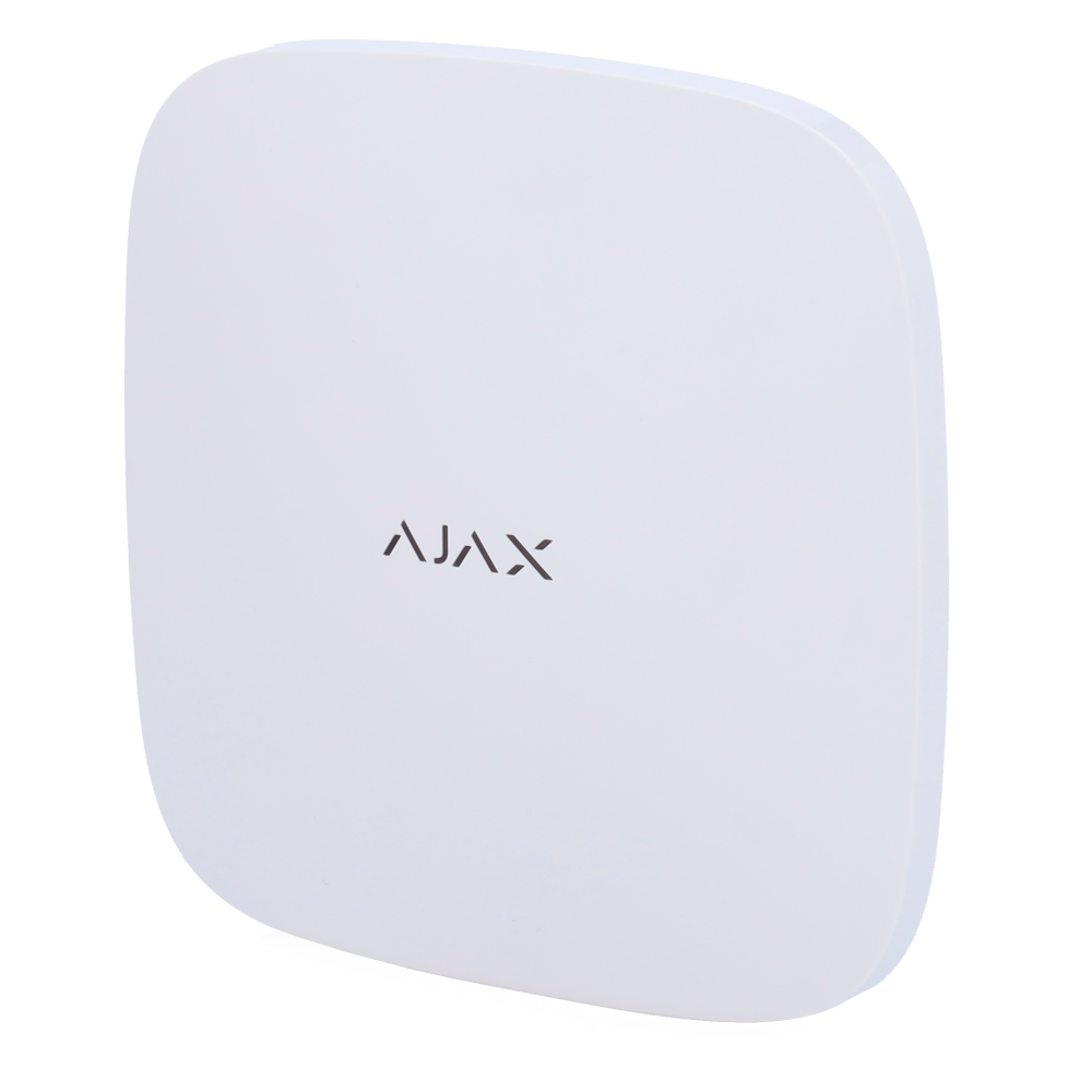 AJAX AJ-HUB2-4G-DC6V-W - Central de alarma profesional - Grado 2 - Comunicación Ethernet y dual SIM 4G - Inalámbrico 868 MHz Jeweller y Wings - Hasta 100 dispositivos inalámbricos - Hasta 9 grupos de armado - Funcionamiento autónomo 6 V DC - App Móvil y S - imagen 2