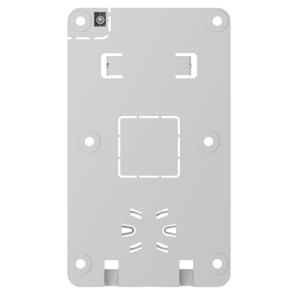 AJAX FIBRA-BRACKETKP-W-NF - Soporte teclado cableado - Certificado NFA2P - Compatible con FIBRA-KEYPAD-W-NF - Incluye terminales de conexión - Instalación sencilla - Plástico ABS - Color blanco - imagen 2