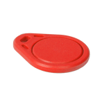 MARCA BLANCA RFID-TAG-R - Llavero TAG de proximidad numerado - ID por radiofrecuencia - EM pasivo | Color rojo - Baja frecuencia 125 kHz - Dimensiones: 58 (Al) x 27 (An) mm - imagen 2