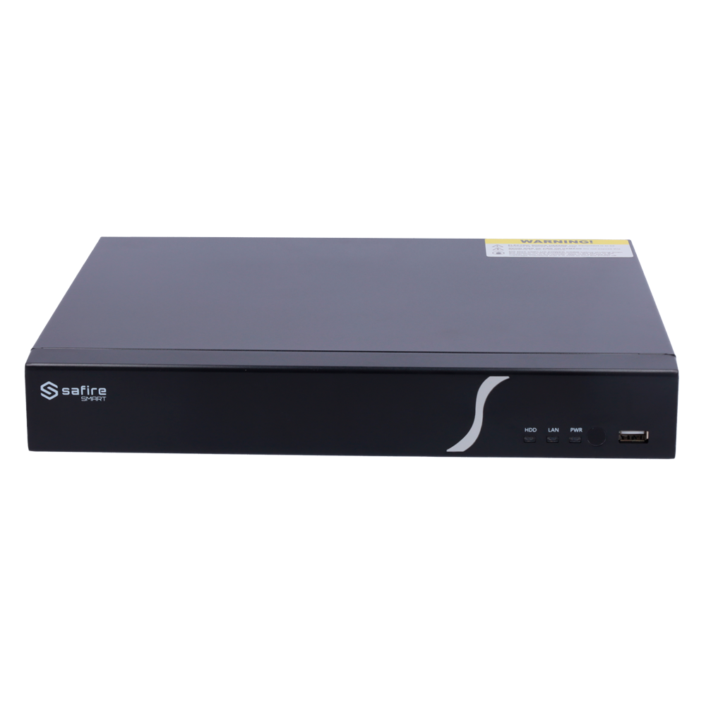 SAFIRE SMART SF-NVR3104-4P-B1 - Safire Smart - Grabador NVR para cámaras IP gama B1 - 4 CH vídeo PoE 40W / Compresión H.265 - Resolución hasta 8Mpx / Ancho de banda 40Mbps - Salida HDMI 4K y VGA - Soporta eventos VCA de cámaras IP / Función POS - imagen 2